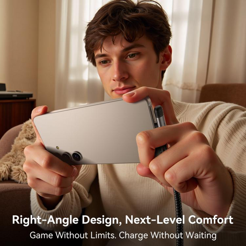 JOYROOM S-A56 Smart 60W Fast Charge Cable – Gaming Friendly 90° Design